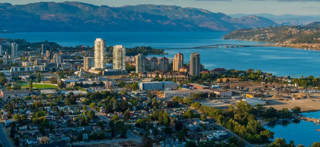 Kelowna city view